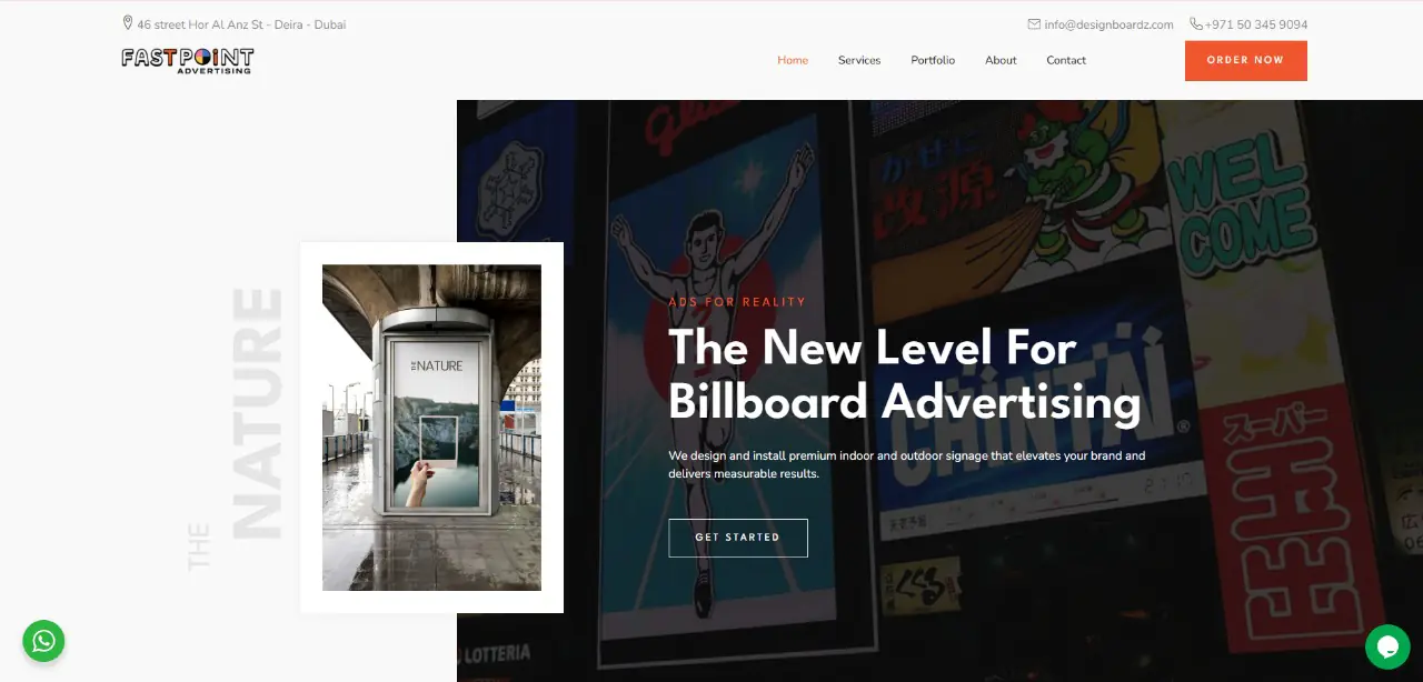 Design Boards website design